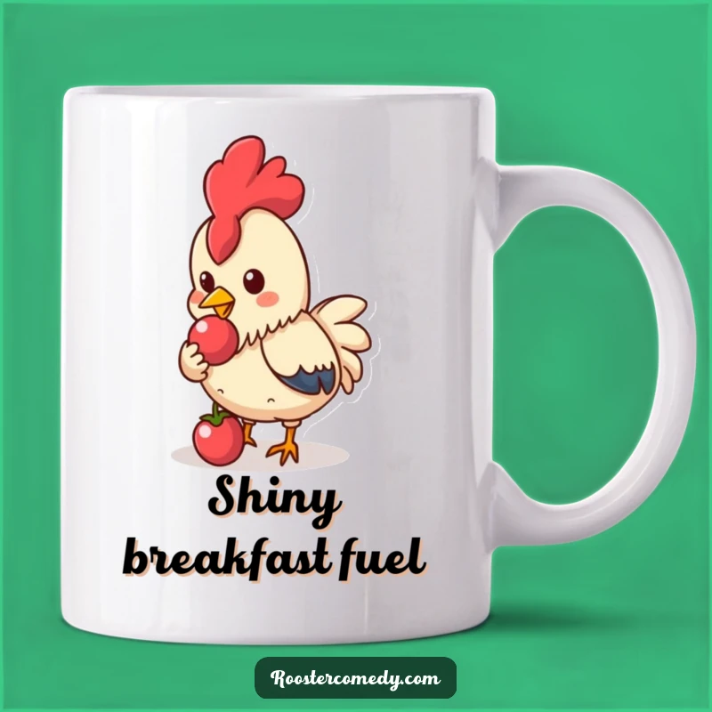 Funny Kawaii Rooster Mug: Berry delightful humor, a perfect funny gift!