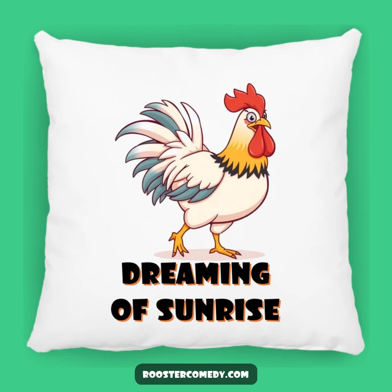 Funny Rooster Comb Pillow: Cozy Comfort with a Kick