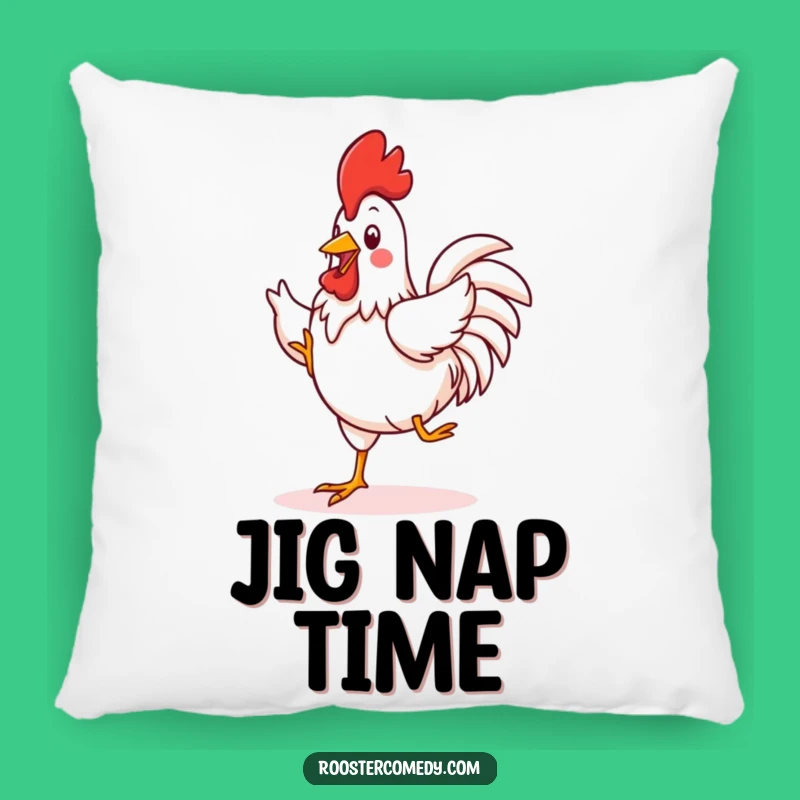 Cozy Funny Kawaii Rooster Pillow: Dance into Comfort - Great Funny Gift