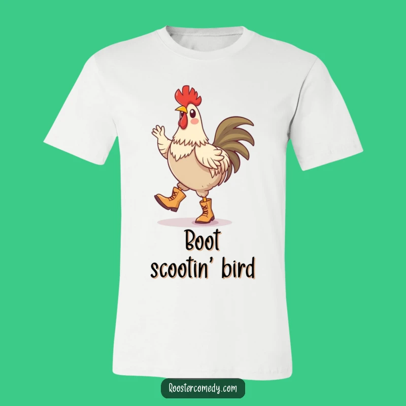 Funny Rooster Jig T-Shirt: Dance Like Nobody's Watching
