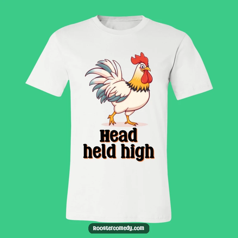 Funny Rooster Comb T-Shirt: Strut Your Stuff in Style