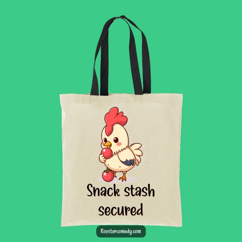Funny Kawaii Rooster Tote Bag: Carry your finds with this funny funny gift!